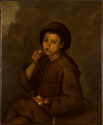 Rapaz a comer pêssegos de Bartolomé Esteban Murillo
