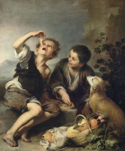 Os comedores de empadas de Bartolomé Esteban Murillo