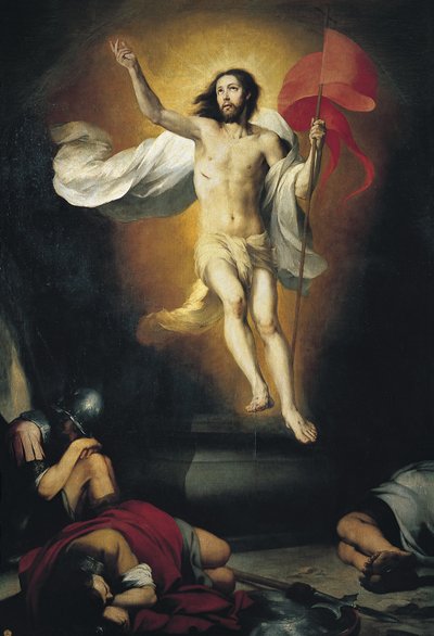 Ressurreição do senhor de Bartolomé Esteban Murillo