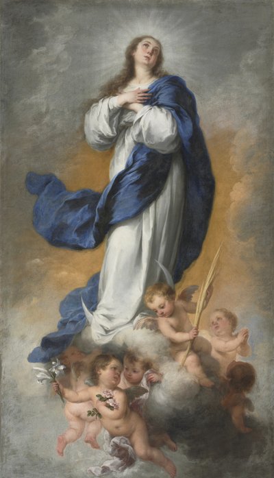 A Imaculada Conceição de Bartolomé Esteban Murillo