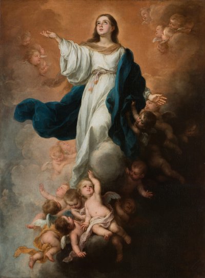 A Imaculada Conceição de Walpole, c.1680 (óleo sobre tela) de Bartolomé Esteban Murillo