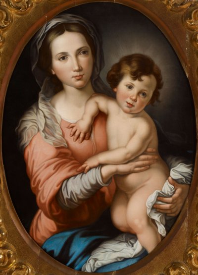 Virgem com o Menino de Bartolomé Esteban Murillo