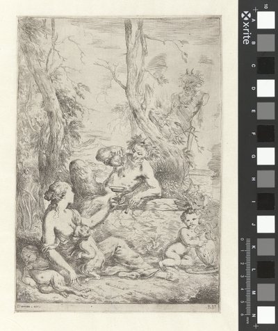 Bacchanal de Bartolomeo Biscaino