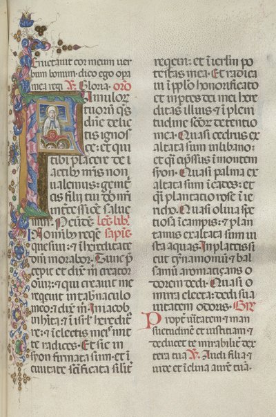 Missale: Fol. 306: Assunção da Virgem, 1469. de Bartolomeo Caporali