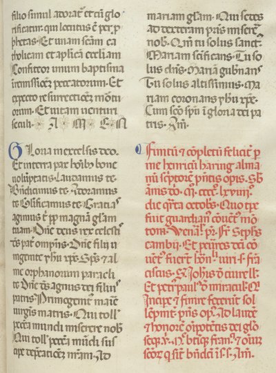 Missale Folio 400: Colophon, 1469. de Bartolomeo Caporali