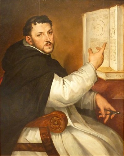 Italiano: Retrato de Ignazio Danti Retrato de Ignazio Danti de Bartolomeo Passarotti