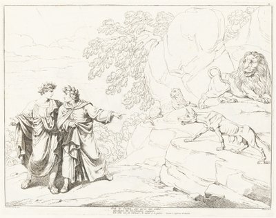Divina Comédia de Dante (volume I) de Bartolomeo Pinelli