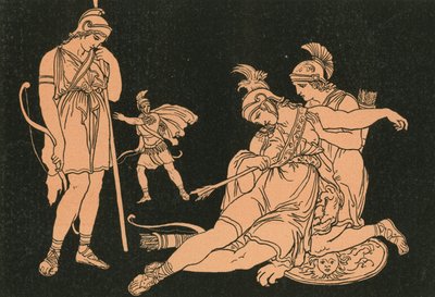A morte de camilla de Bartolomeo Pinelli