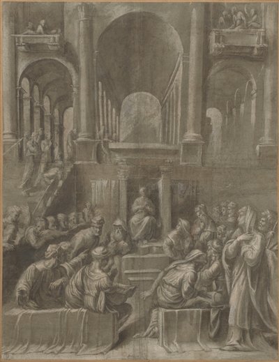 Cristo entre os médicos de Bartolomeo Ramenghi