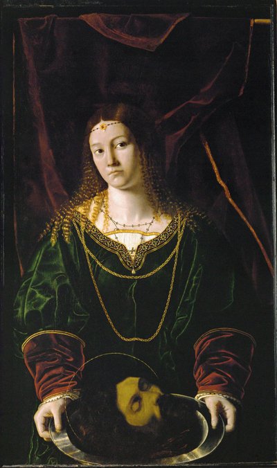Salomé com a cabeça de São João Batista de Bartolomeo Veneto