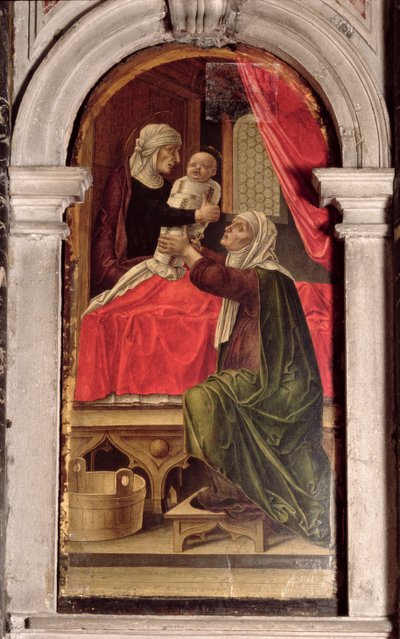 Tríptico da Madona da Misericórdia, 1473 de Bartolomeo Vivarini