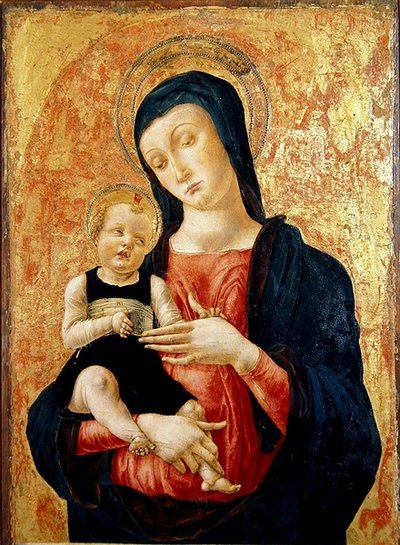 Virgem e o Menino de Bartolomeo Vivarini