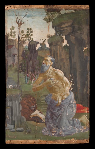 Penitência de São Jerónimo de Bartolomeo di Giovanni