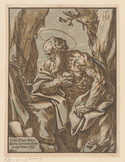 São Jerónimo no deserto de Bartolommeo Coriolano