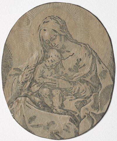 Madonna e criança de Bartolommeo Coriolano