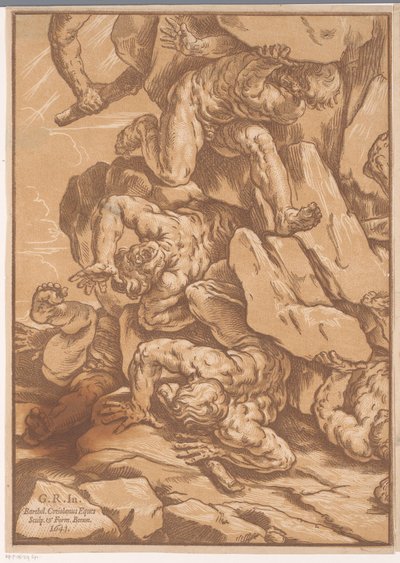 Queda dos Giants (parte três) de Bartolommeo Coriolano