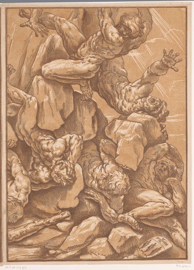 Queda dos gigantes (parte quatro) de Bartolommeo Coriolano