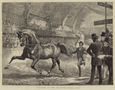 Trotar no Islington Horse Show de Basil Bradley
