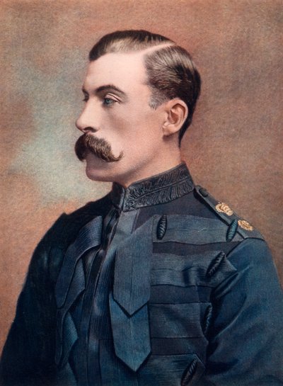 Major-general JF Brocklehurst, comandando a 2ª Brigada de Cavalaria, Força de Campo de Natal, 1902. de Bassano Studio