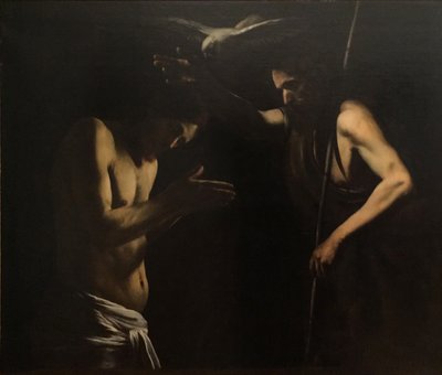 O Batismo de Cristo de Battistello Caracciolo