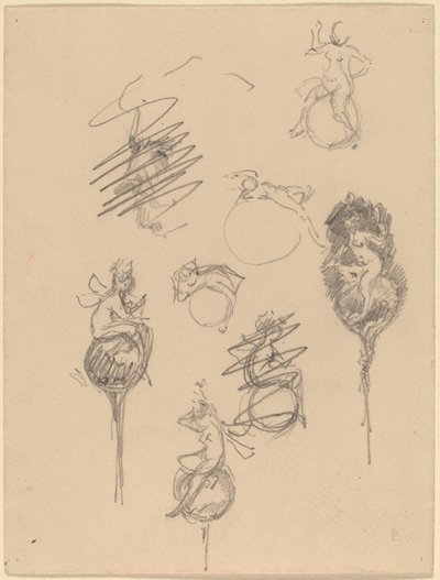 Estudos para Design de Joias [reto] de Beatrice Godwin Whistler