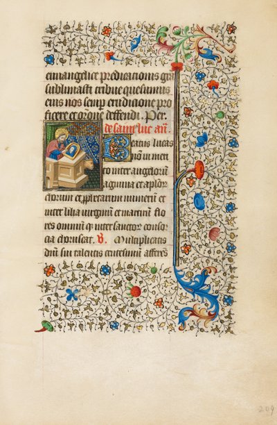 São Lucas pintando uma imagem da Virgem de Bedford Master