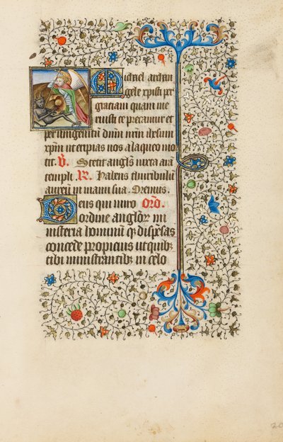 São Miguel contra o demónio de Bedford Master