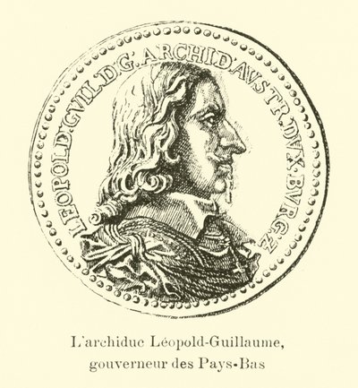 Arquiduque Leopold Wilhelm da Áustria, governador dos Países Baixos de Belgian School