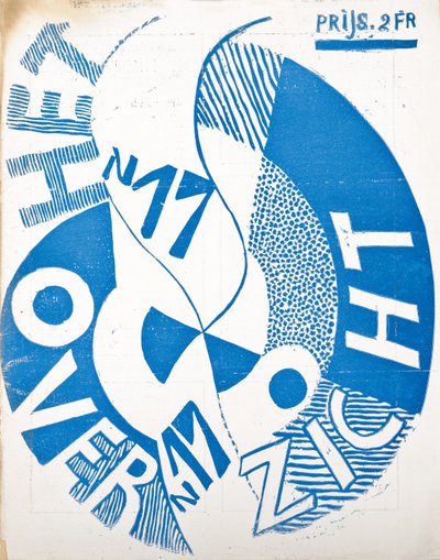 Capa da revista "Hetoverzicht", c. 1922-1925 de Belgian School