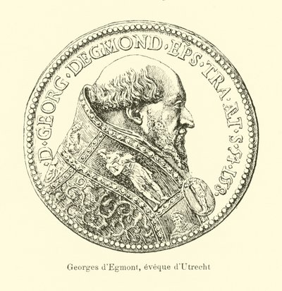 George van Egmond, bispo de Utrecht de Belgian School