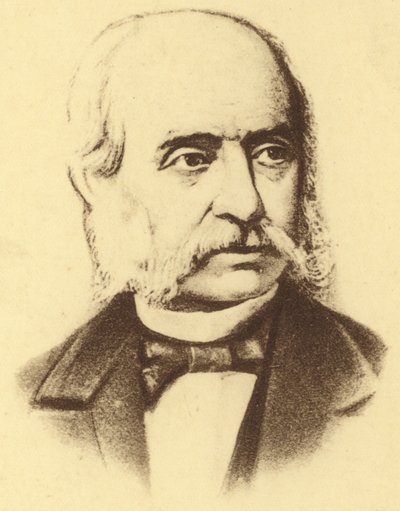 Retrato de Henri Vieuxtemps de Belgian School
