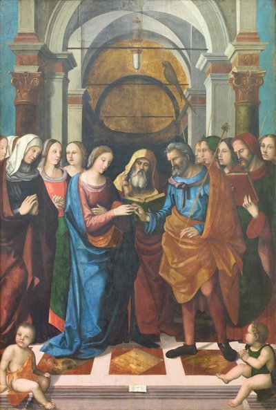 O Casamento da Virgem de Benedetto Coda