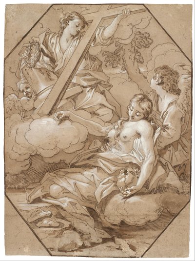 O êxtase de Santa Maria Madalena de Benedetto Luti
