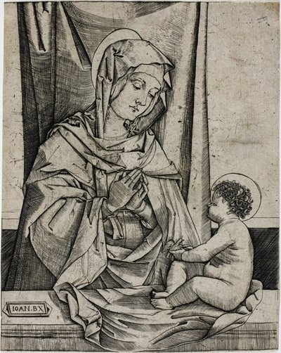 A Virgem e o Menino de Benedetto Montagna