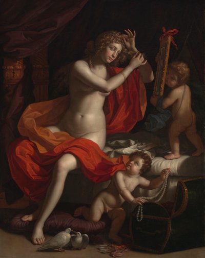 O Toilette de Venus, c.1674-84 de Benedetto the Younger Gennari