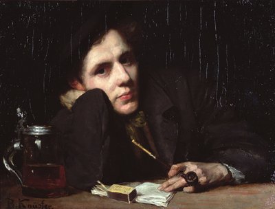 Retrato de Arthur Wasse (óleo sobre tela) de Benes Knupfer