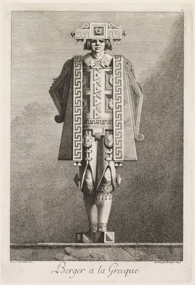 Máscara Grega: Pastor Grego (ilustração 5) de Benigno Bossi
