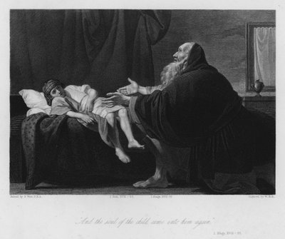 Elijah Levanta o Filho da Viúva de Benjamin (after) West
