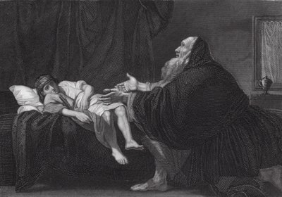 Elias cria o filho da viúva de Benjamin (after) West