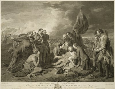 A morte do general Wolfe, 1º de janeiro de Benjamin (after) West