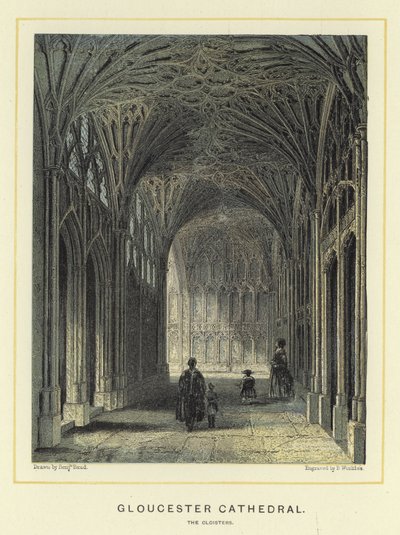 Catedral de Gloucester, os claustros de Benjamin Baud