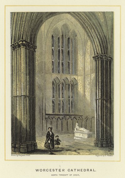 Catedral de Worcester, transepto norte do coro de Benjamin Baud