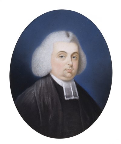 Retrato do Reverendo James Diman de Benjamin Blyth