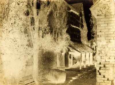Mansão Rural, Possivelmente Bredicot, 1852-54. de Benjamin Brecknell Turner