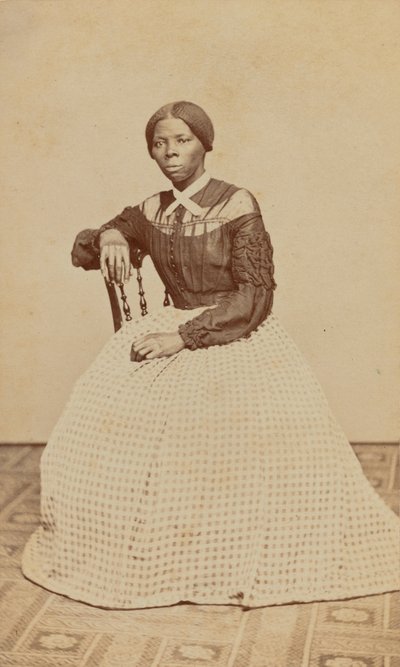 Carte-de-visit retrato de Harriet Tubman, 1868-1869. de Benjamin F. Powelson