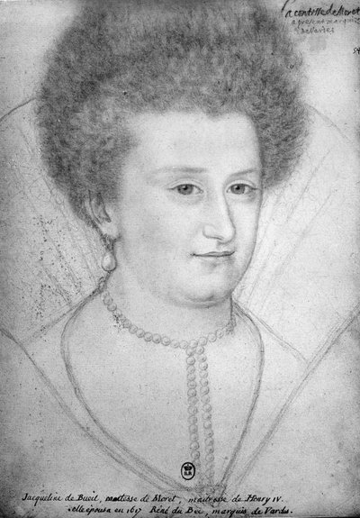 Retrato de Jacqueline de Bueil (1580-1651) Condessa de Moret de Benjamin Foulon