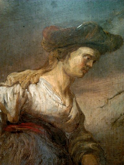 Cristo e a mulher samaritana. de Benjamin Gerritsz Cuyp