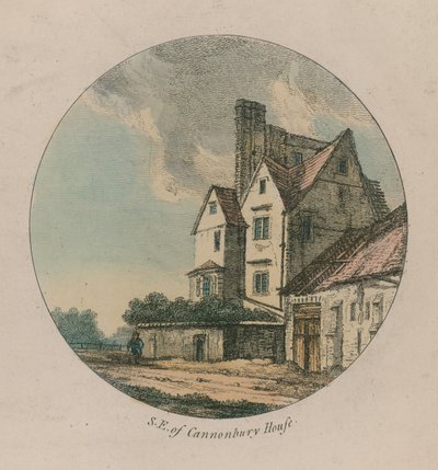 Sul a leste de Cannonbury House, Islington de Benjamin Green