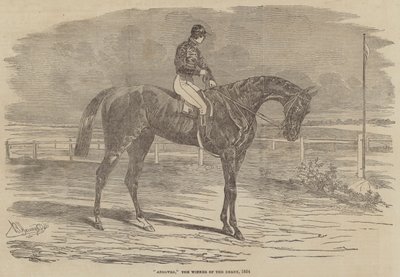 Andover, o vencedor do Derby, 1854 de Benjamin Herring