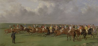 Sedas e cetins do relvado, 1865 de Benjamin Herring